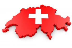 carte suisse drapeau croix blanche